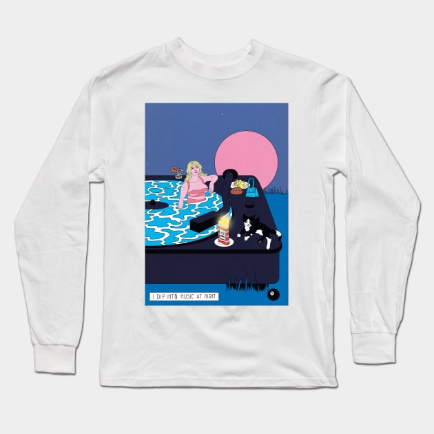 Muzic Long Sleeve T-Shirt by cosmoillustrator